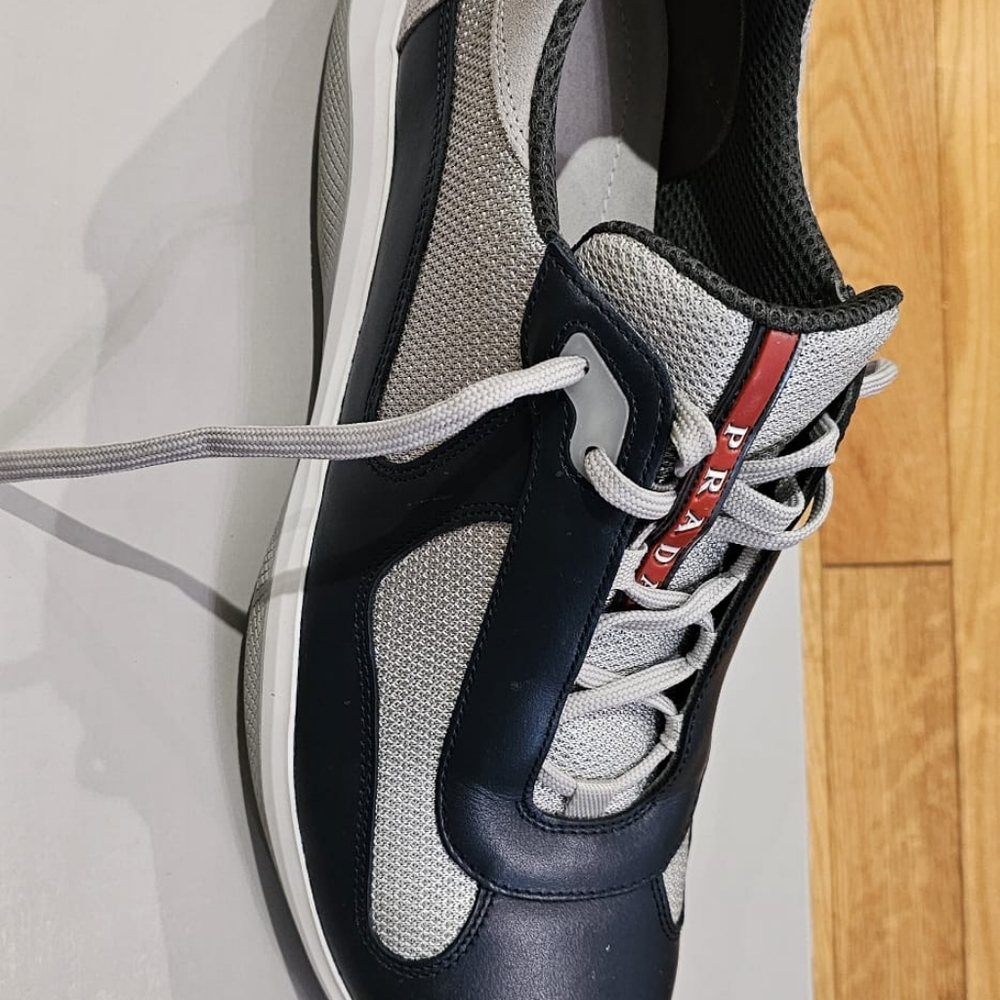 Prada America’s Cup Original Sneakers (Ultramarine - Navy Blue) - Picture 7 of 16